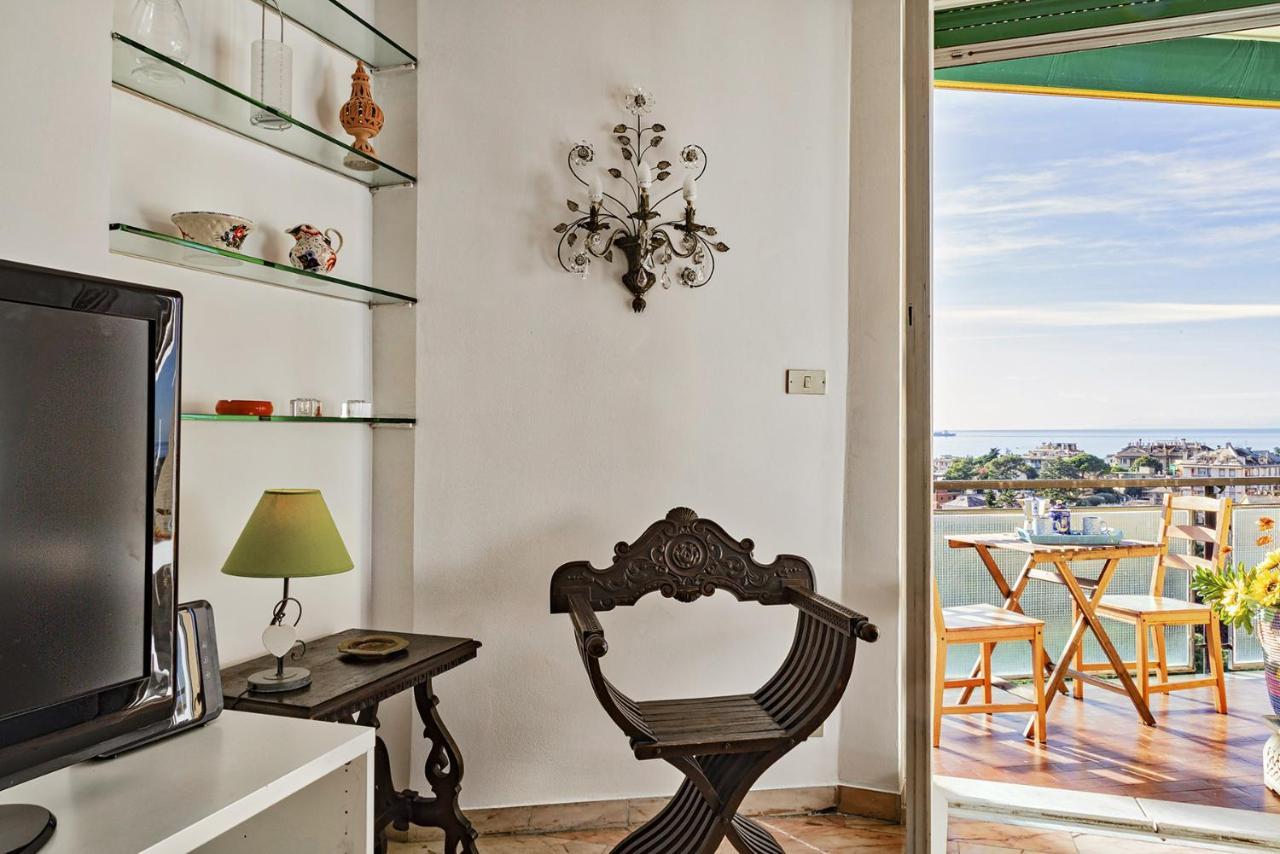 Homey Seaview Apartment By Wonderful Italy Генуа Екстериор снимка