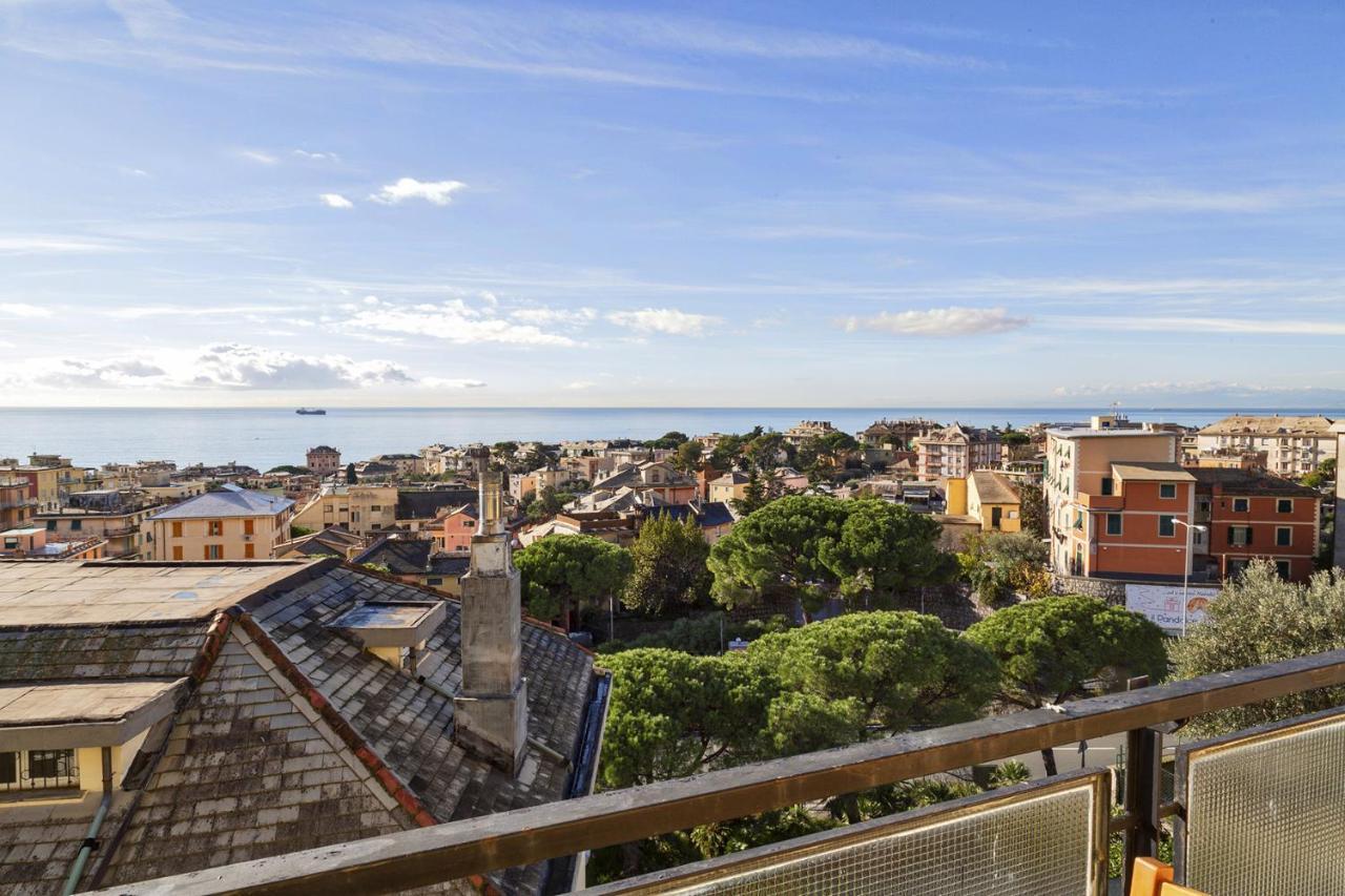 Homey Seaview Apartment By Wonderful Italy Генуа Екстериор снимка
