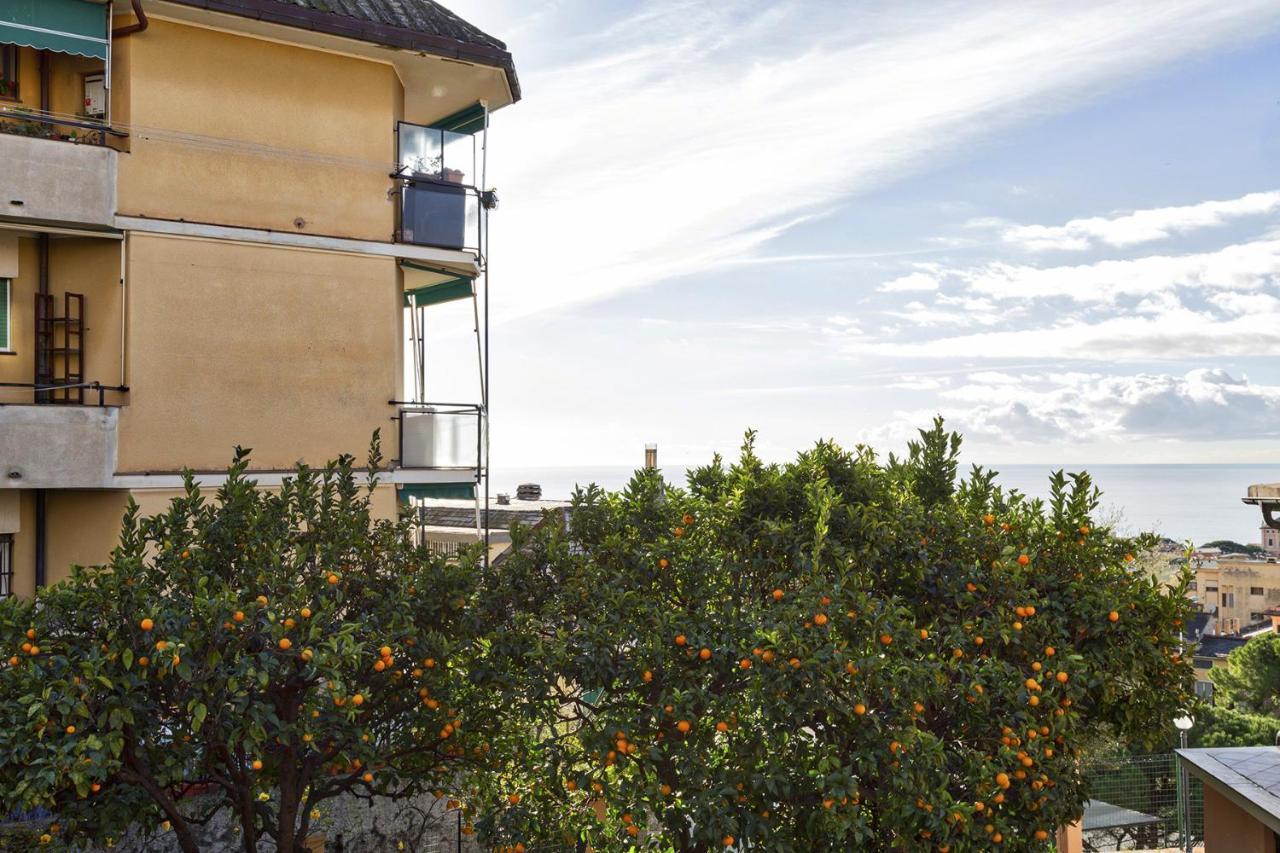 Homey Seaview Apartment By Wonderful Italy Генуа Екстериор снимка